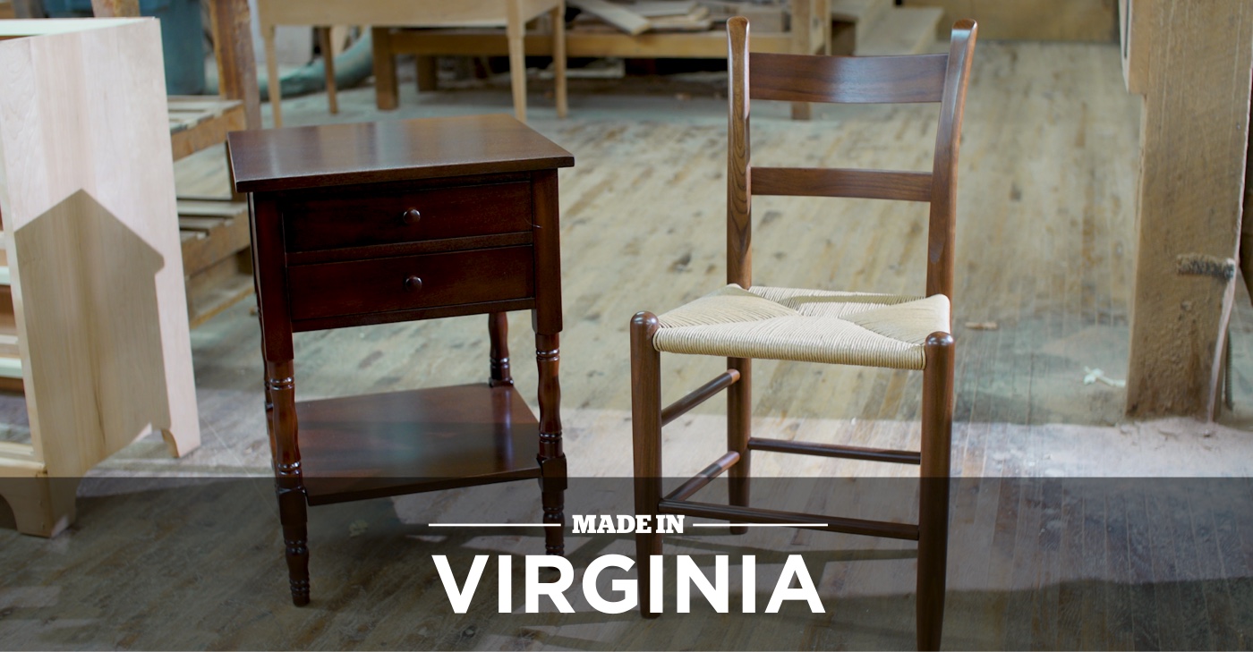 E.A. Clore Sons Handmade Wooden Furniture Made in Virginia